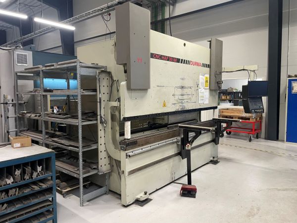 Durma CNC kantpresse 3050 x 160 ton