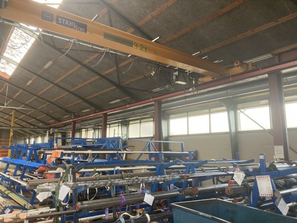 Brugt krananlæg sælges 3.2 ton spænd ca 10 mtr